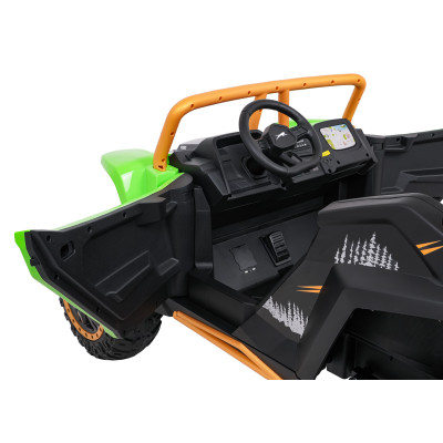Vaikiškas elektrinis bagis Arctic Cat WILDCAT XX, Žalias