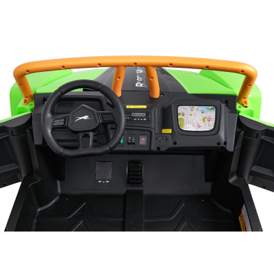 Vaikiškas elektrinis bagis Arctic Cat WILDCAT XX, Žalias