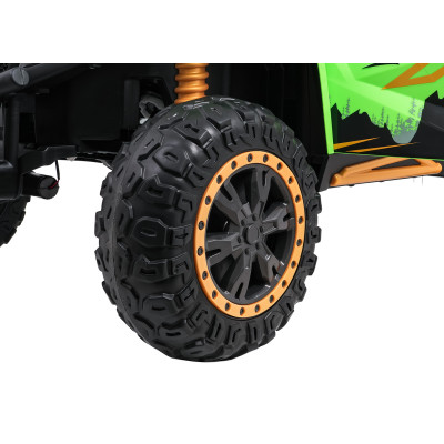 Vaikiškas elektrinis bagis Arctic Cat WILDCAT XX, Žalias