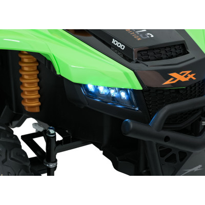 Vaikiškas elektrinis bagis Arctic Cat WILDCAT XX, Žalias