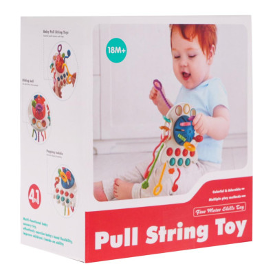 Daugiafunkcinis žaislas "Pull String Toy"