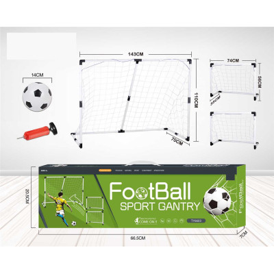 Dideli futbolo vartai ir priedai