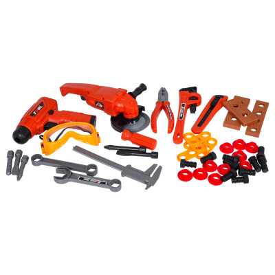 Meistro įrankių rinkinys ir krepšys