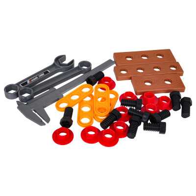 Meistro įrankių rinkinys ir krepšys