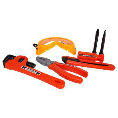 Meistro įrankių rinkinys ir krepšys