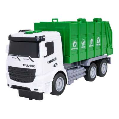 Šiukšliavežė su šviesomis ir garsais