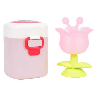 Teether Flower Pink + Packaging