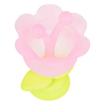 Teether Flower Pink + Packaging