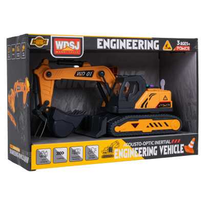 Ekskavatorius su garso ir šviesos funkcija 1:18