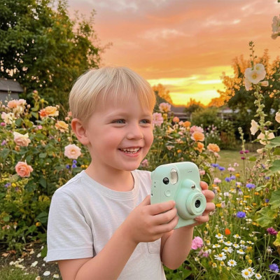 Skaitmeninis momentinis fotoaparatas 16x 128GB žalias