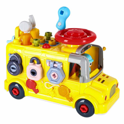 Manipuliacinis autobusas "6-in-1" su atsuktuvu