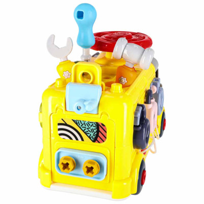 Manipuliacinis autobusas "6-in-1" su atsuktuvu