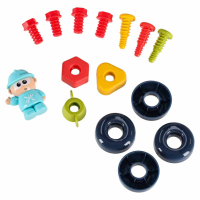 Manipuliacinis autobusas "6-in-1" su atsuktuvu