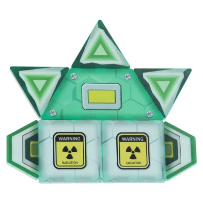 Magnetiniai statybiniai blokai kosminė stotis 108 elementai