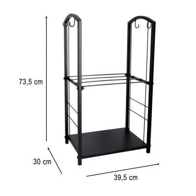 Židinio malkų stovas metaliniai židinių priedai