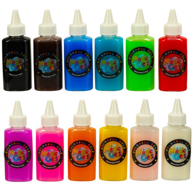 3D krištolo klijai magija virtuvės trafaretai kūrybinis rinkinys 62 elementai oranžinė