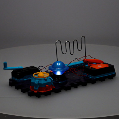 Mažas elektronikos mokomasis eksperimentinis rinkinys STEAM DIY
