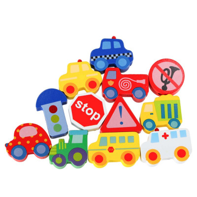 Mediniai blokai, skirti lentų lentų automobilių transporto priemonių sriegimui