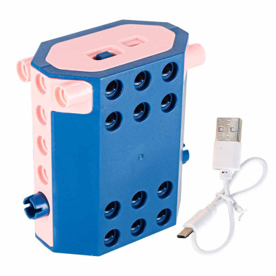 Statybinės kaladėlės, judančios su varikliu 116 vnt.