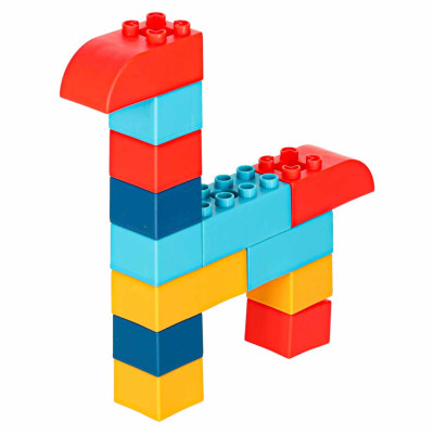 Statybinės kaladėlės, judančios su varikliu 116 vnt.