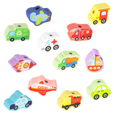 Mediniai blokeliai transporto priemonių kelio ženklams sriegti