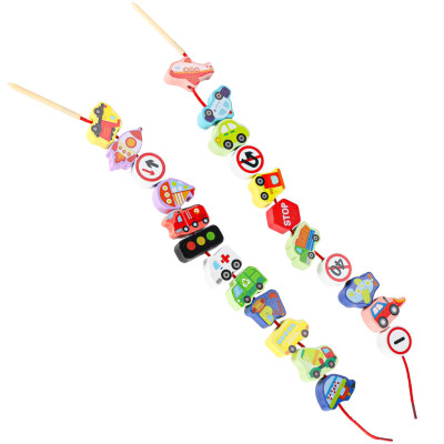 Mediniai blokeliai transporto priemonių kelio ženklams sriegti