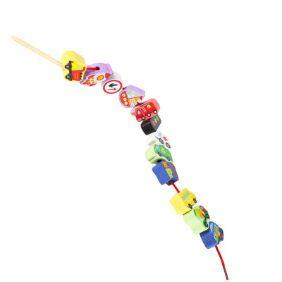 Mediniai blokeliai transporto priemonių kelio ženklams sriegti