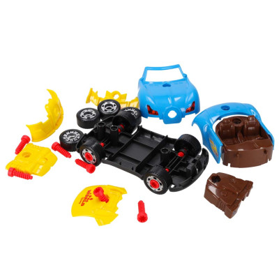 Statybinis sportinis automobilis, skirtas šviesos garsui derinti