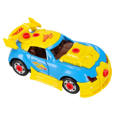 Statybinis sportinis automobilis, skirtas šviesos garsui derinti