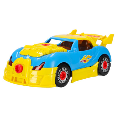 Statybinis sportinis automobilis, skirtas šviesos garsui derinti