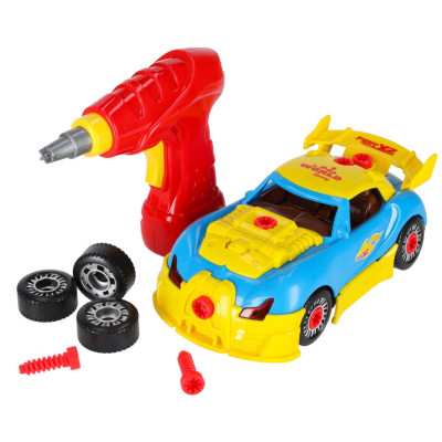 Statybinis sportinis automobilis, skirtas šviesos garsui derinti