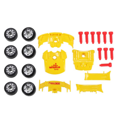 Statybinis sportinis automobilis, skirtas šviesos garsui derinti