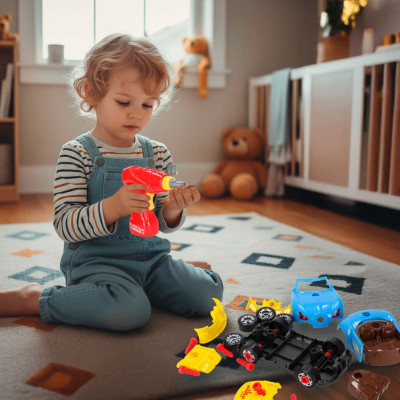 Statybinis sportinis automobilis, skirtas šviesos garsui derinti