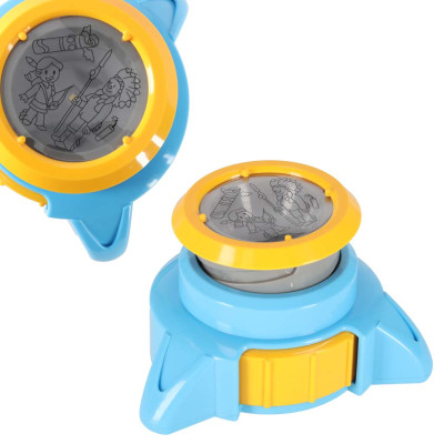 Projektoriaus kortelės piešimo stalas mėlynos spalvos