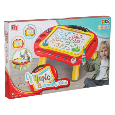 Magnetiniai mokomieji piešimo stalo antspaudai su fontaniniu rašikliu