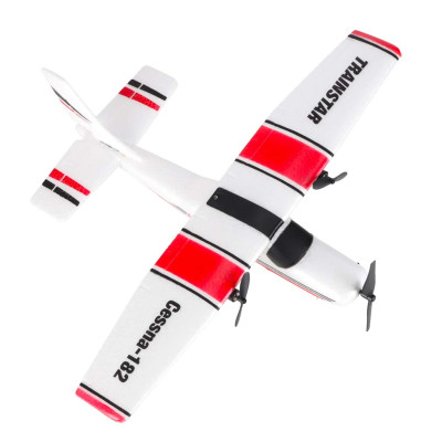 Nuotoliniu būdu valdomas "Cessna 182" sklandytuvas aerobatas 2,4 GHz orlaivis