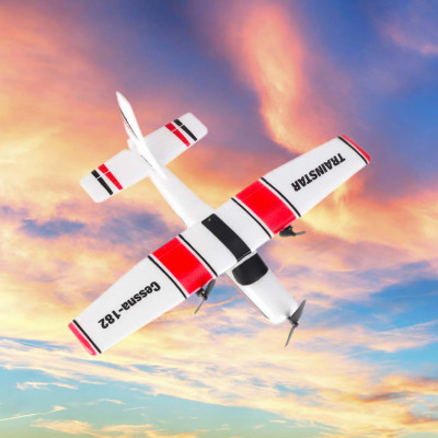 RC  valdomas "Cessna 182" sklandytuvas orlaivis 2,4 GHz - 12