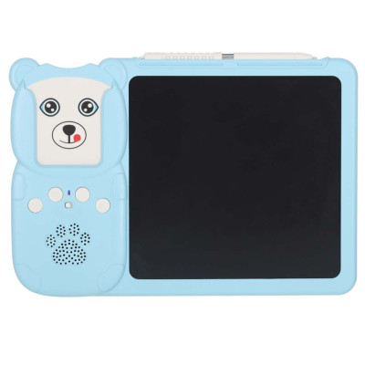 Anglų kalbos žodyno mokymosi kortelių skaitymo kortelė flipchart blue