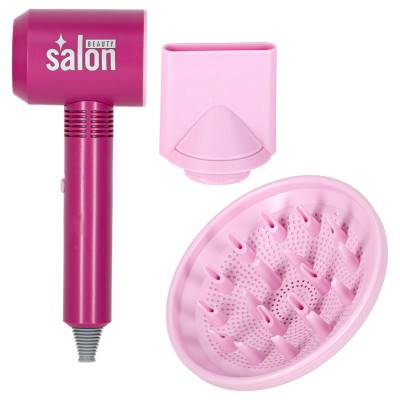 Kirpyklų rinkinys vaikams plaukų džiovintuvas plaukų tiesintuvas šviesos garsas 15 vnt.