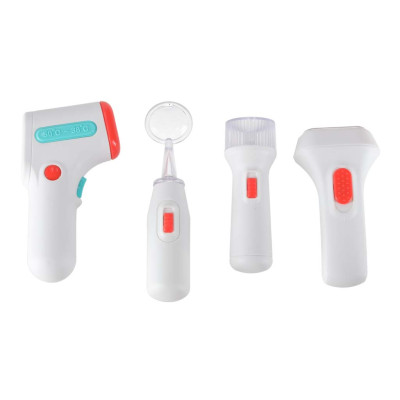 Didelis gydytojo rinkinys medicininė stotis mažas gydytojas ekg rentgeno šviesa garsas