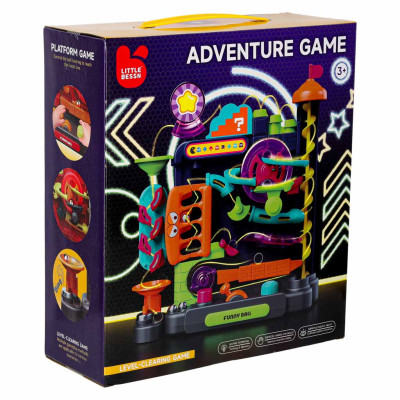 Kamuoliukų kliūčių ruožo arkadinis žaidimas, skirtas kamuoliukams