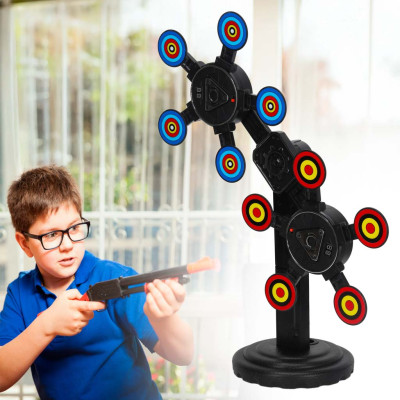 Judantis elektroninis taikinys šaudymui