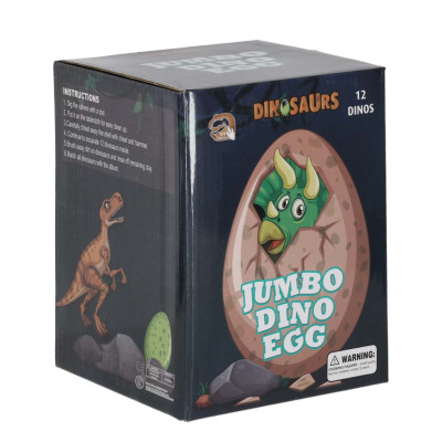 Dinozaurai kasinėjimai XL dinozauro kiaušinis 12 figūrų archeologinis rinkinys
