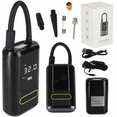 Elektrinė USB dviračių pompa su powebank