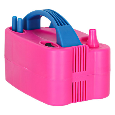 Elektrinis balionų pripūtimo aparatas, stiprus 2 balionams 2 siurbimo antgaliai