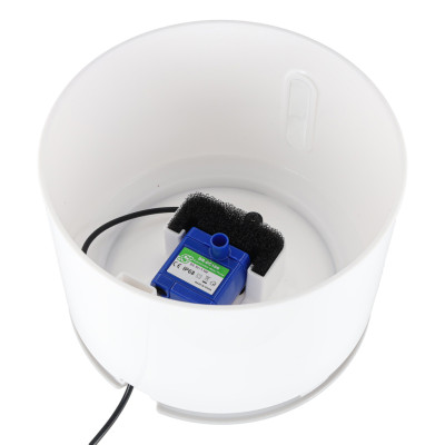 Gertuvė šuniui ir katei automatinė USB LED gertuvė 2,4 l valymo filtras