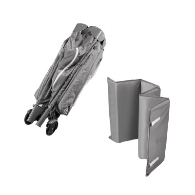 Kelioninė lovelė sulankstomas lovelės čiužinys 2in1