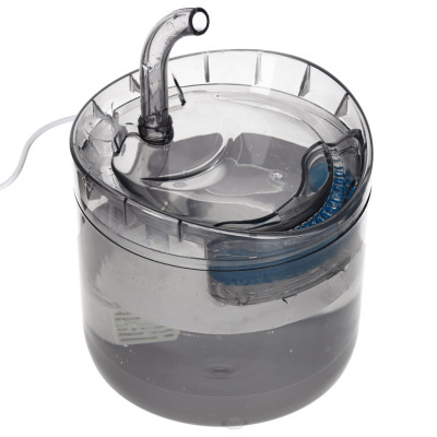 Gertuvė šunims ir katėms automatinė USB gertuvė 1,8 l valymo filtras