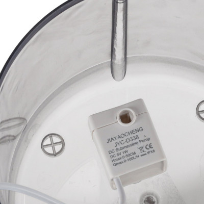 Gertuvė šunims ir katėms automatinė USB gertuvė 1,8 l valymo filtras