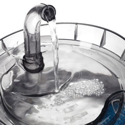 Gertuvė šunims ir katėms automatinė USB gertuvė 1,8 l valymo filtras